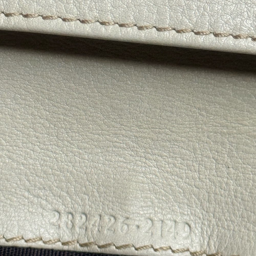 Gucci Beige GG Canvas Continental Wallet with Gold Double G - Picture 8 of 12